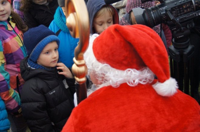 Spotkanie z Mikołajem w Olszewo-Borkach [21.12.2015] - zdjęcie #14 - eOstroleka.pl