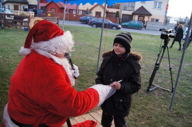 Spotkanie z Mikołajem w Olszewo-Borkach [21.12.2015] - zdjęcie #2 - eOstroleka.pl