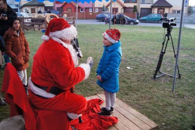 Spotkanie z Mikołajem w Olszewo-Borkach [21.12.2015] - zdjęcie #1 - eOstroleka.pl