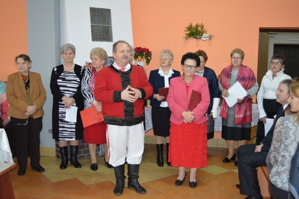 Lipniki: Wigilijne spotkanie z Kołem Gospodyń Wiejskich [22.12.2015] - zdjęcie #1 - eOstroleka.pl