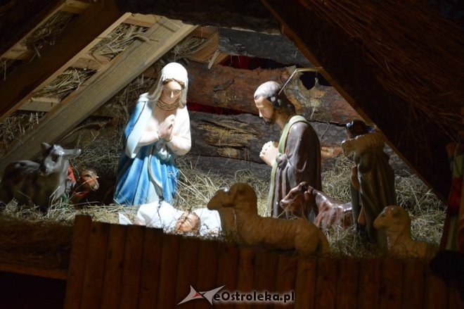 Szopki bożonarodzeniowe w ostrołęckich parafiach [25.12.2015] - zdjęcie #2 - eOstroleka.pl