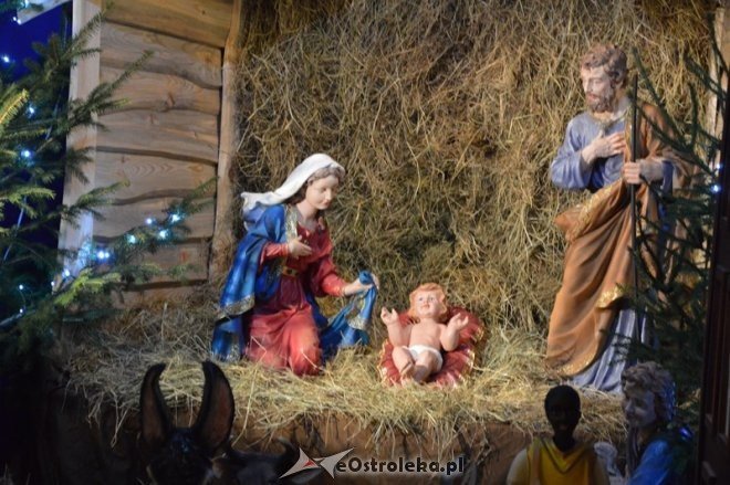 Szopki bożonarodzeniowe w ostrołęckich parafiach [25.12.2015] - zdjęcie #31 - eOstroleka.pl