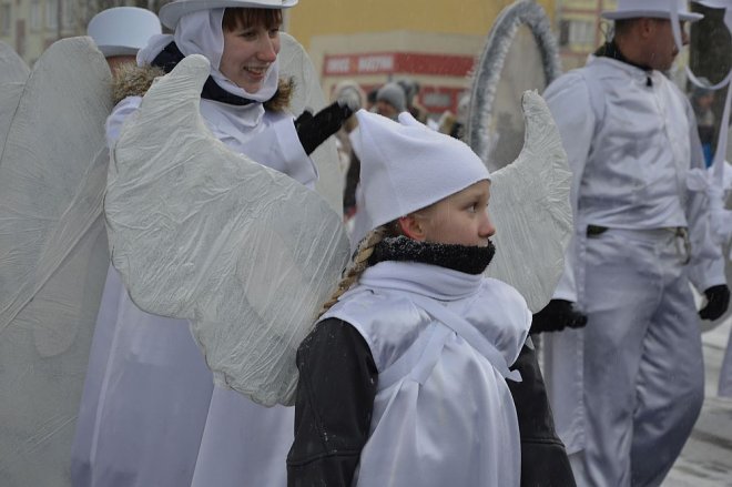 Orszak Trzech Króli przemaszerował ulicami Ostrołęki [06.01.2016] - zdjęcie #168 - eOstroleka.pl