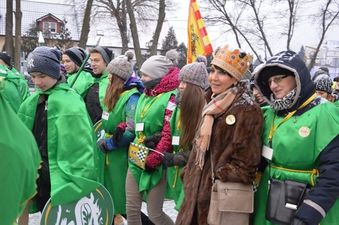 Orszak Trzech Króli przemaszerował ulicami Ostrołęki [06.01.2016] - zdjęcie #42 - eOstroleka.pl