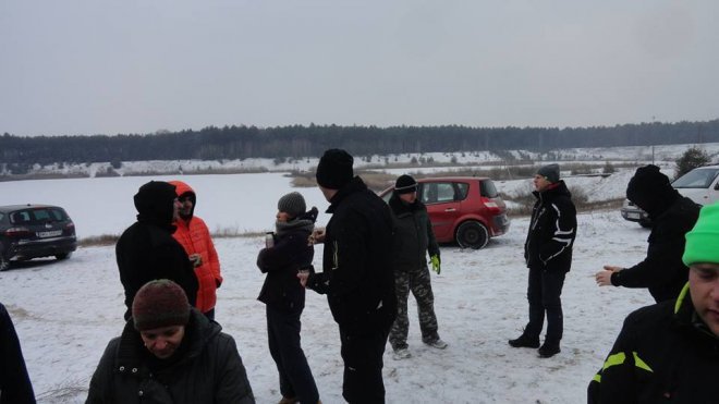 Ostrołęckie Morsy i styczniowa kąpiel w przeręblu [06.01.2016] - zdjęcie #58 - eOstroleka.pl