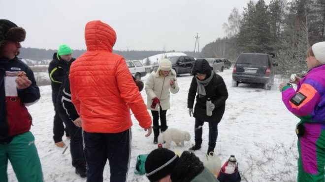 Ostrołęckie Morsy i styczniowa kąpiel w przeręblu [06.01.2016] - zdjęcie #47 - eOstroleka.pl