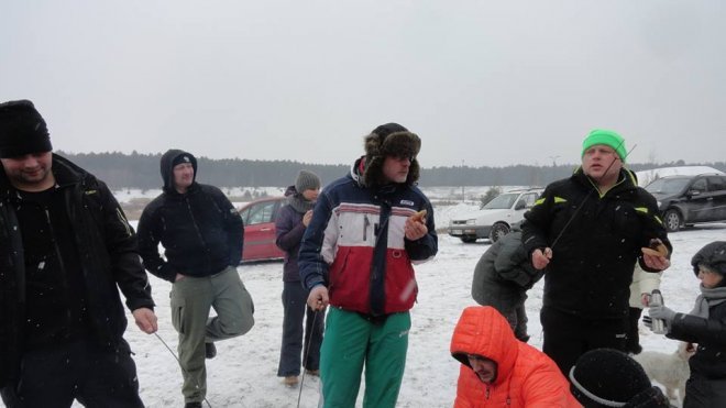Ostrołęckie Morsy i styczniowa kąpiel w przeręblu [06.01.2016] - zdjęcie #21 - eOstroleka.pl