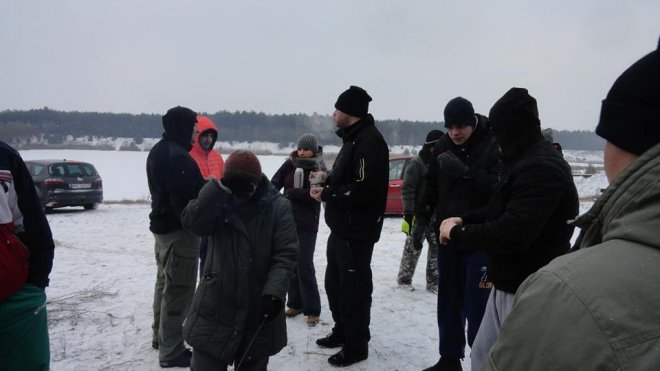 Ostrołęckie Morsy i styczniowa kąpiel w przeręblu [06.01.2016] - zdjęcie #15 - eOstroleka.pl