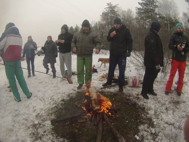 Ostrołęckie Morsy i styczniowa kąpiel w przeręblu [06.01.2016] - zdjęcie #6 - eOstroleka.pl