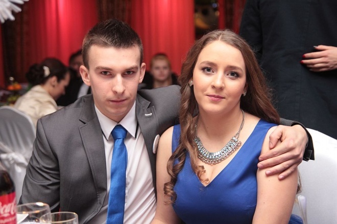 Bal Studniówkowy w Zespole Szkół Zawodowych nr 3 [09.01.2016] - zdjęcie #151 - eOstroleka.pl