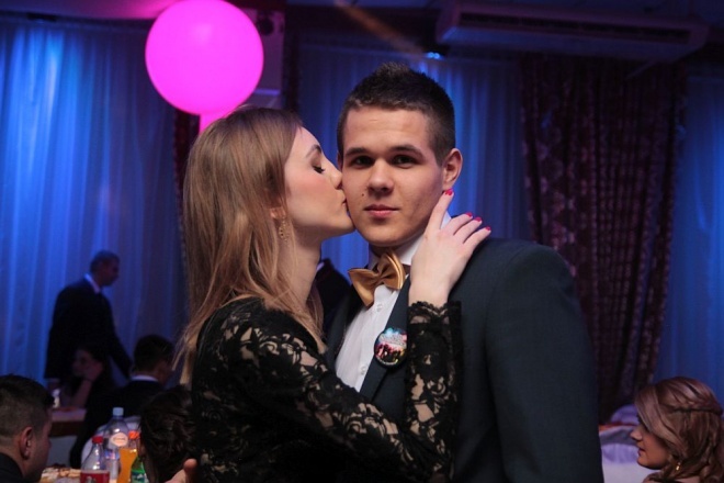 Bal Studniówkowy w Zespole Szkół Zawodowych nr 3 [09.01.2016] - zdjęcie #101 - eOstroleka.pl