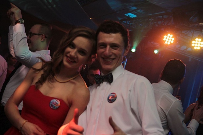 Bal Studniówkowy w Zespole Szkół Zawodowych nr 3 [09.01.2016] - zdjęcie #26 - eOstroleka.pl