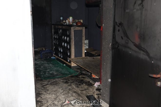 Disco Club w Myszyńcu spłonął doszczętnie. Policja bada wątek podpalenia [13.01.2016] - zdjęcie #7 - eOstroleka.pl