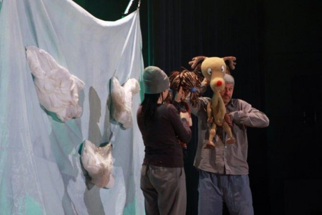 Spektakl „Gerda i Kaj” w Ostrołęckim Centrum Kultury [17.01.2016] - zdjęcie #3 - eOstroleka.pl