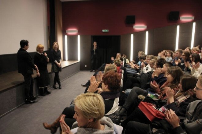 Spotkanie z Kingą Dębską w Dyskusyjnym Klubie Filmowym [18.01.2016] - zdjęcie #2 - eOstroleka.pl