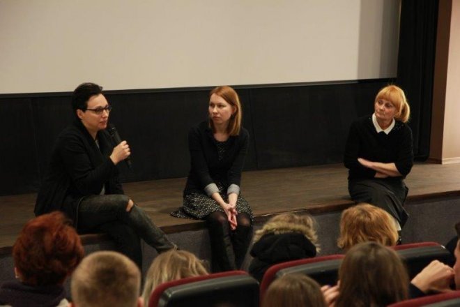 Spotkanie z Kingą Dębską w Dyskusyjnym Klubie Filmowym [18.01.2016] - zdjęcie #4 - eOstroleka.pl
