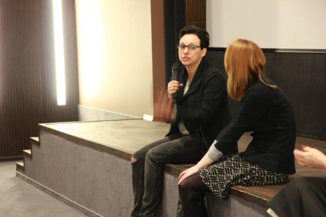 Spotkanie z Kingą Dębską w Dyskusyjnym Klubie Filmowym [18.01.2016] - zdjęcie #7 - eOstroleka.pl