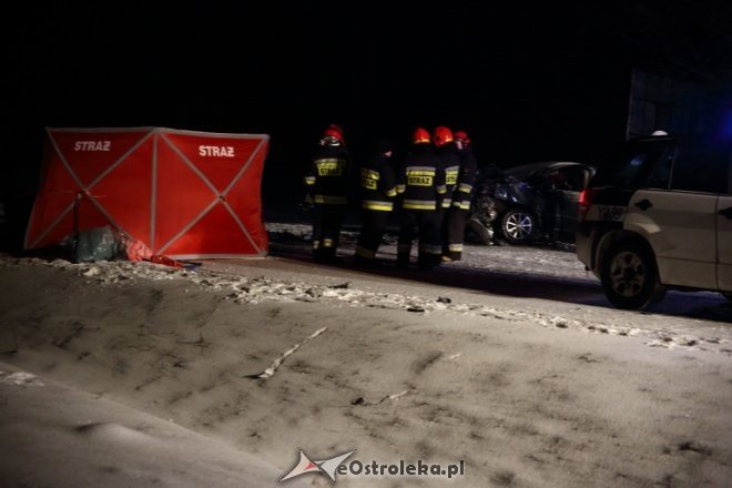 Tragiczny wypadek w Tyszkach Nadborach: 1 osoba nie żyje, 5 zostało rannych [20.01.2016] - zdjęcie #11 - eOstroleka.pl