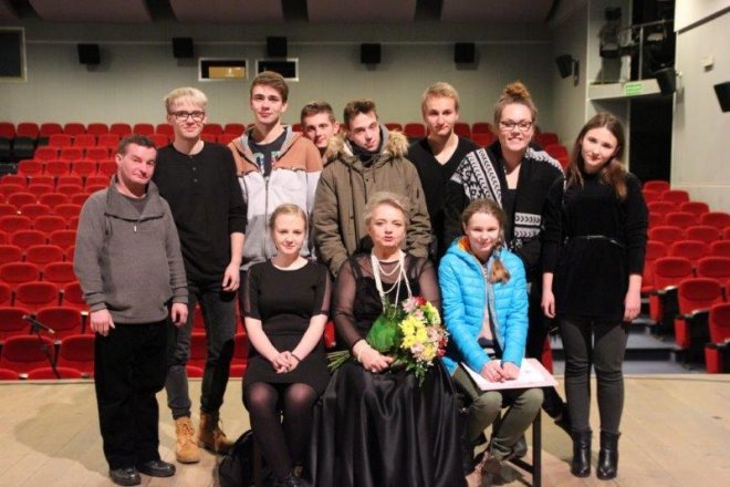 Anna Seniuk w spektaklu teatralnym w Ostrołęckim Centrum Kultury [22.01.2016] - zdjęcie #1 - eOstroleka.pl