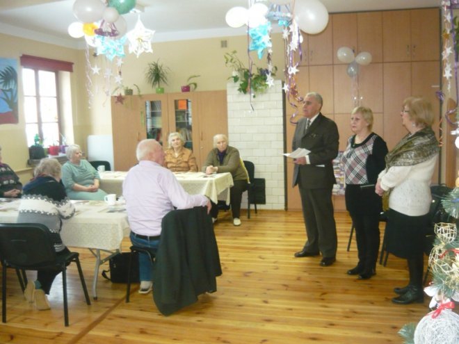 Rada Seniorów z wizytą w DDPS „U św. Antoniego” [29.01.2016] - zdjęcie #1 - eOstroleka.pl