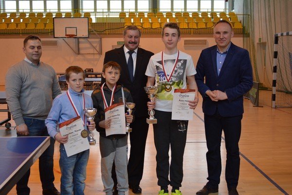 XI Turniej Tenisa Stołowego o Puchar Wójta Gminy Łyse [05.02.2016] - zdjęcie #27 - eOstroleka.pl