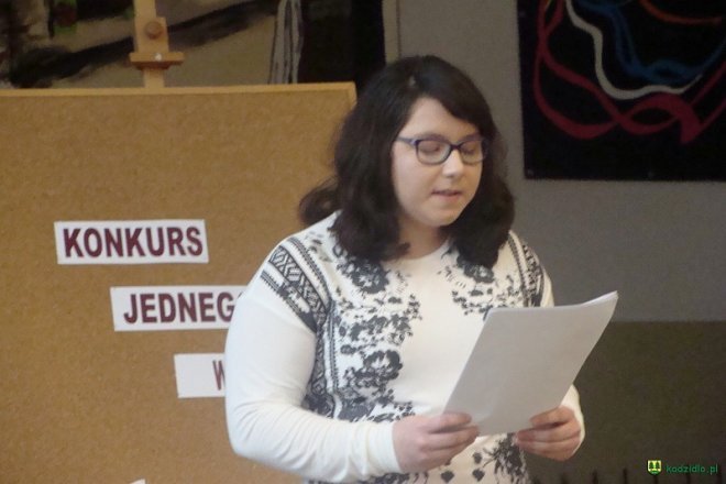 „Konkurs Jednego Wiersza”” w kadzidlańskiej bibliotece [13.02.2016] - zdjęcie #23 - eOstroleka.pl