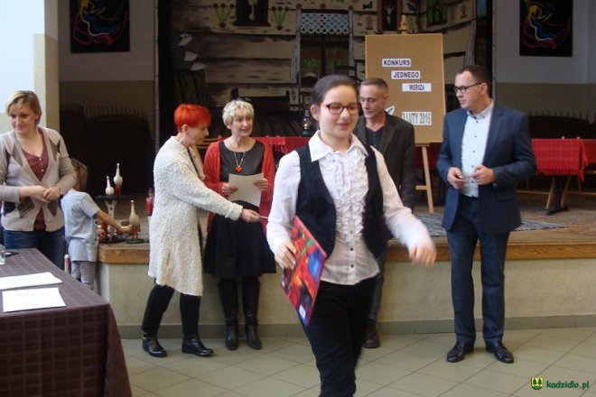 „Konkurs Jednego Wiersza”” w kadzidlańskiej bibliotece [13.02.2016] - zdjęcie #44 - eOstroleka.pl