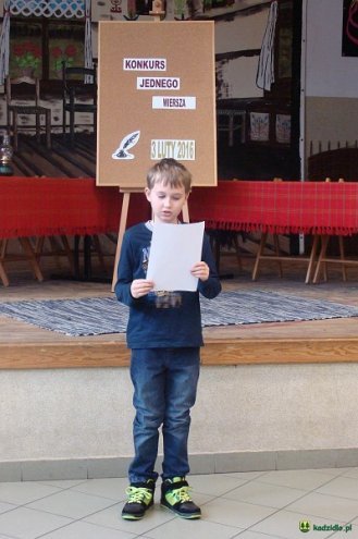 „Konkurs Jednego Wiersza”” w kadzidlańskiej bibliotece [13.02.2016] - zdjęcie #1 - eOstroleka.pl