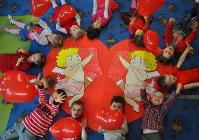 Walentynki w Puncie Przedszkolnym „Kangurek” [12.02.2016] - zdjęcie #15 - eOstroleka.pl