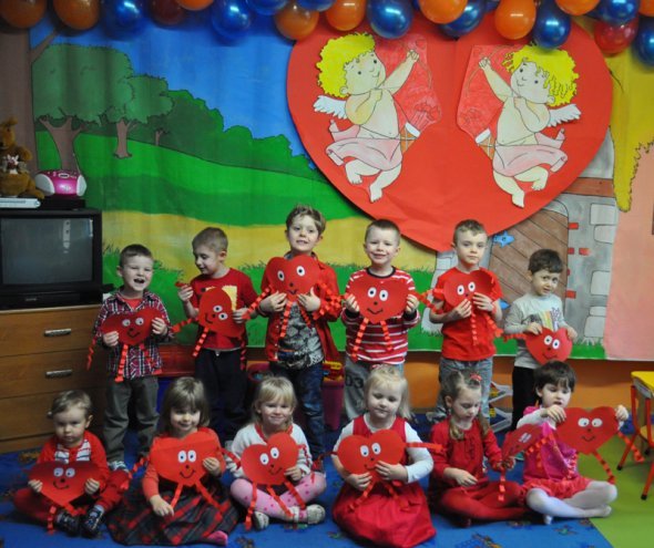 Walentynki w Puncie Przedszkolnym „Kangurek” [12.02.2016] - zdjęcie #17 - eOstroleka.pl