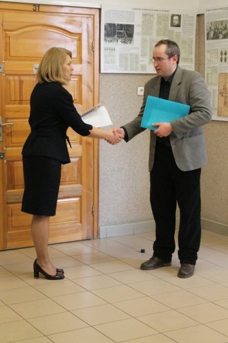 Wernisaż wystawy „Działalność sejmowa Adama Chętnika” w ostrołęckiej czwórce [17.02.2016] - zdjęcie #6 - eOstroleka.pl