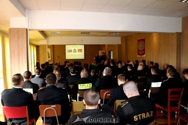 Odprawa roczna i oficjalne otwarcie sali „Ognik” u ostrołęckich strażaków [25.02.2016] - zdjęcie #10 - eOstroleka.pl