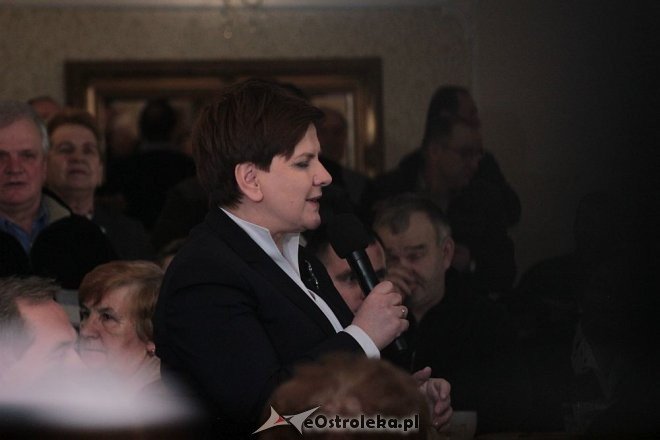 Tylko u nas! Premier RP Beata Szydło z wizytą w Makowie Mazowieckim [26.02.2016] - zdjęcie #27 - eOstroleka.pl