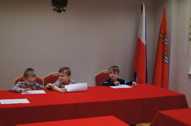 Kornel Dębowski na czele Dziecięcej Rady Gminy Olszewo-Borki [01.03.2016] - zdjęcie #7 - eOstroleka.pl