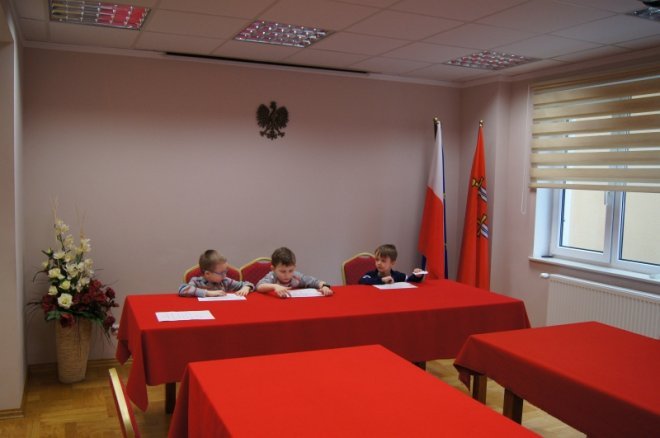 Kornel Dębowski na czele Dziecięcej Rady Gminy Olszewo-Borki [01.03.2016] - zdjęcie #6 - eOstroleka.pl