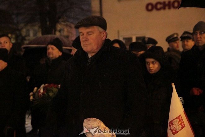 Ostrołęczanie uczcili pamięć Żołnierzy Wyklętych [01.03.2016] - zdjęcie #64 - eOstroleka.pl
