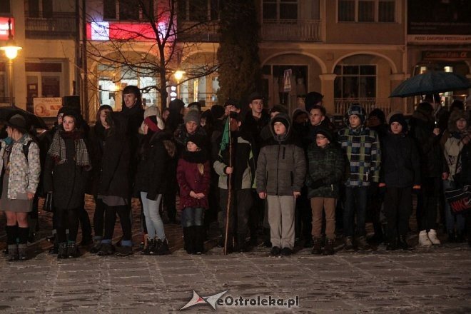 Ostrołęczanie uczcili pamięć Żołnierzy Wyklętych [01.03.2016] - zdjęcie #59 - eOstroleka.pl
