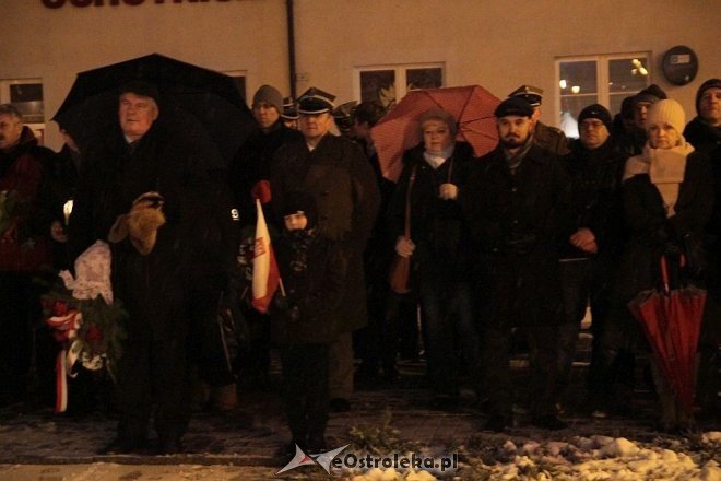 Ostrołęczanie uczcili pamięć Żołnierzy Wyklętych [01.03.2016] - zdjęcie #50 - eOstroleka.pl