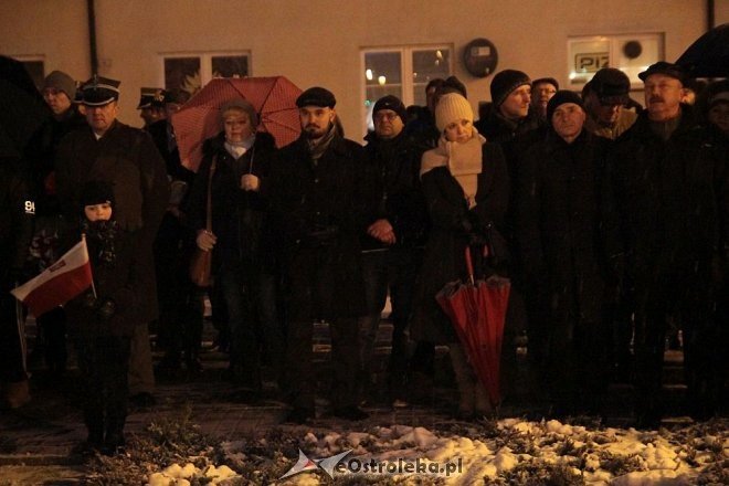 Ostrołęczanie uczcili pamięć Żołnierzy Wyklętych [01.03.2016] - zdjęcie #49 - eOstroleka.pl