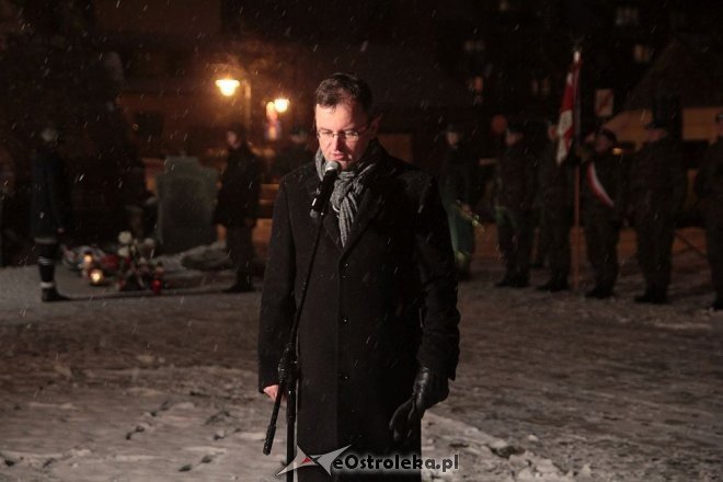 Ostrołęczanie uczcili pamięć Żołnierzy Wyklętych [01.03.2016] - zdjęcie #47 - eOstroleka.pl