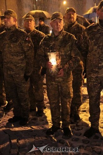 Ostrołęczanie uczcili pamięć Żołnierzy Wyklętych [01.03.2016] - zdjęcie #46 - eOstroleka.pl
