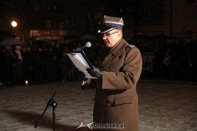 Ostrołęczanie uczcili pamięć Żołnierzy Wyklętych [01.03.2016] - zdjęcie #42 - eOstroleka.pl