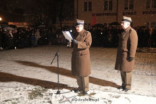Ostrołęczanie uczcili pamięć Żołnierzy Wyklętych [01.03.2016] - zdjęcie #34 - eOstroleka.pl