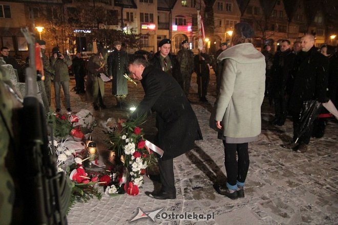 Ostrołęczanie uczcili pamięć Żołnierzy Wyklętych [01.03.2016] - zdjęcie #72 - eOstroleka.pl