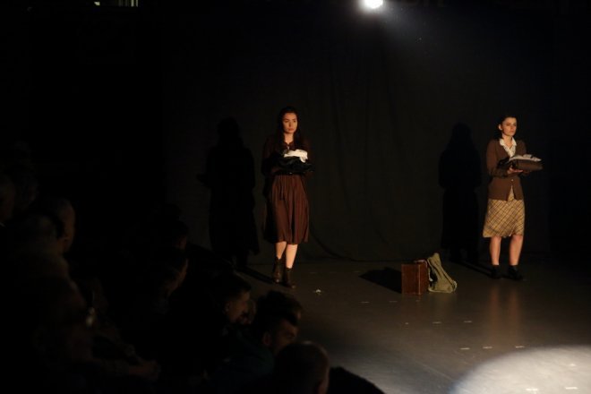 Teatr Nie Teraz i spektakl „Wyklęci” w Ostrołęce [04.03.2016] - zdjęcie #27 - eOstroleka.pl