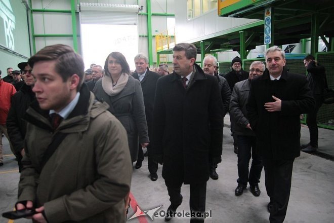 Uroczyste otwarcie Samorządowej Stacji Segregacji Odpadów Komunalnych w Ostrołęce [14.03.2016] - zdjęcie #35 - eOstroleka.pl