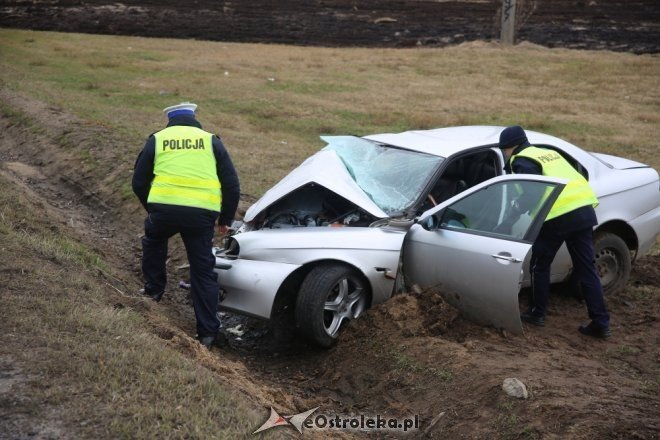 Wypadek w Łodziskach [19.03.2016] - zdjęcie #7 - eOstroleka.pl