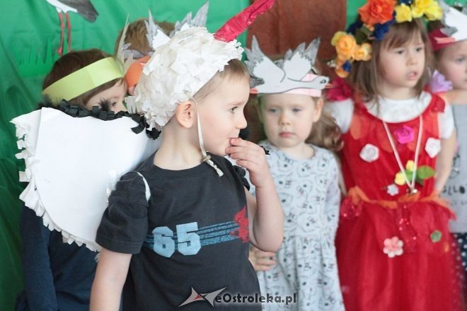 Spektakl na przywitanie wiosny w Przedszkolu Miejskim nr 8 w Ostrołęce [23.03.2016] - zdjęcie #39 - eOstroleka.pl