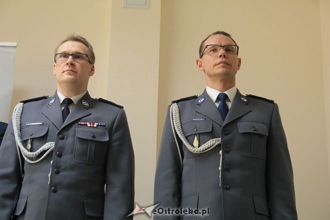Oficjalne przywitanie nowego komendanta policji w Ostrołęce [23.03.2016] - zdjęcie #12 - eOstroleka.pl