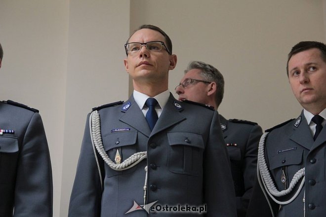 Oficjalne przywitanie nowego komendanta policji w Ostrołęce [23.03.2016] - zdjęcie #27 - eOstroleka.pl